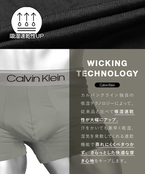 カルバンクライン Calvin Klein 【3枚セット】MICRO STRETCH メンズ ローライズボクサーパンツ